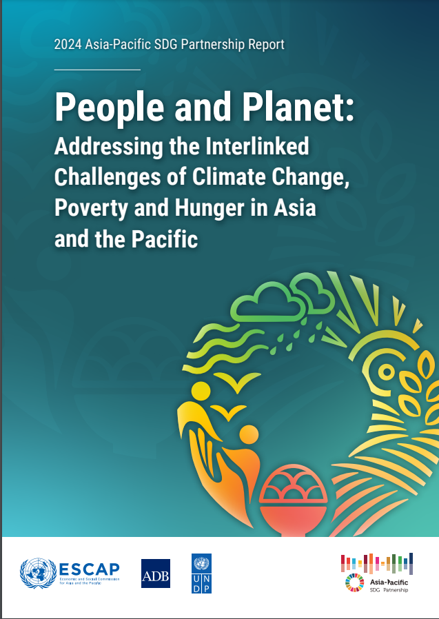 Cover image - 2024 Asia-Pacific SDG Partnership report