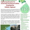 International Conference Engineering Education for Sustainable Development (EESD) 2018