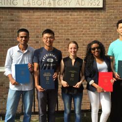 ESD MPhil Students hand in dissertations 2016