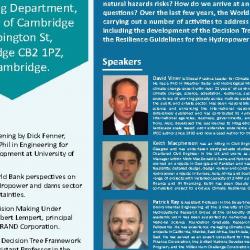 Seminar on "Decision Making Under Uncertainty" led by World Bank