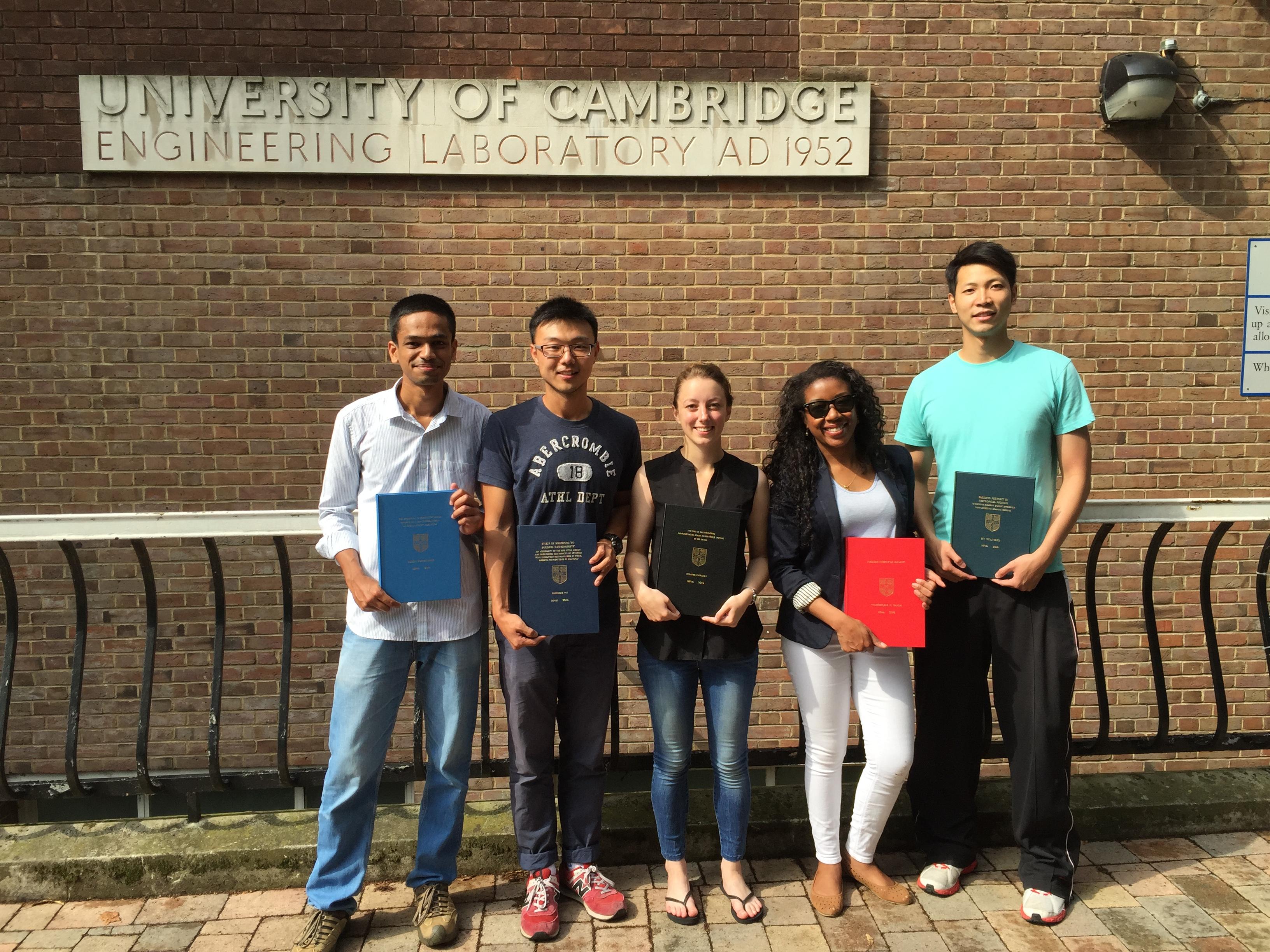 Photo credit: Pit Ngai Choi ESD MPhil Students hand in dissertations 2016