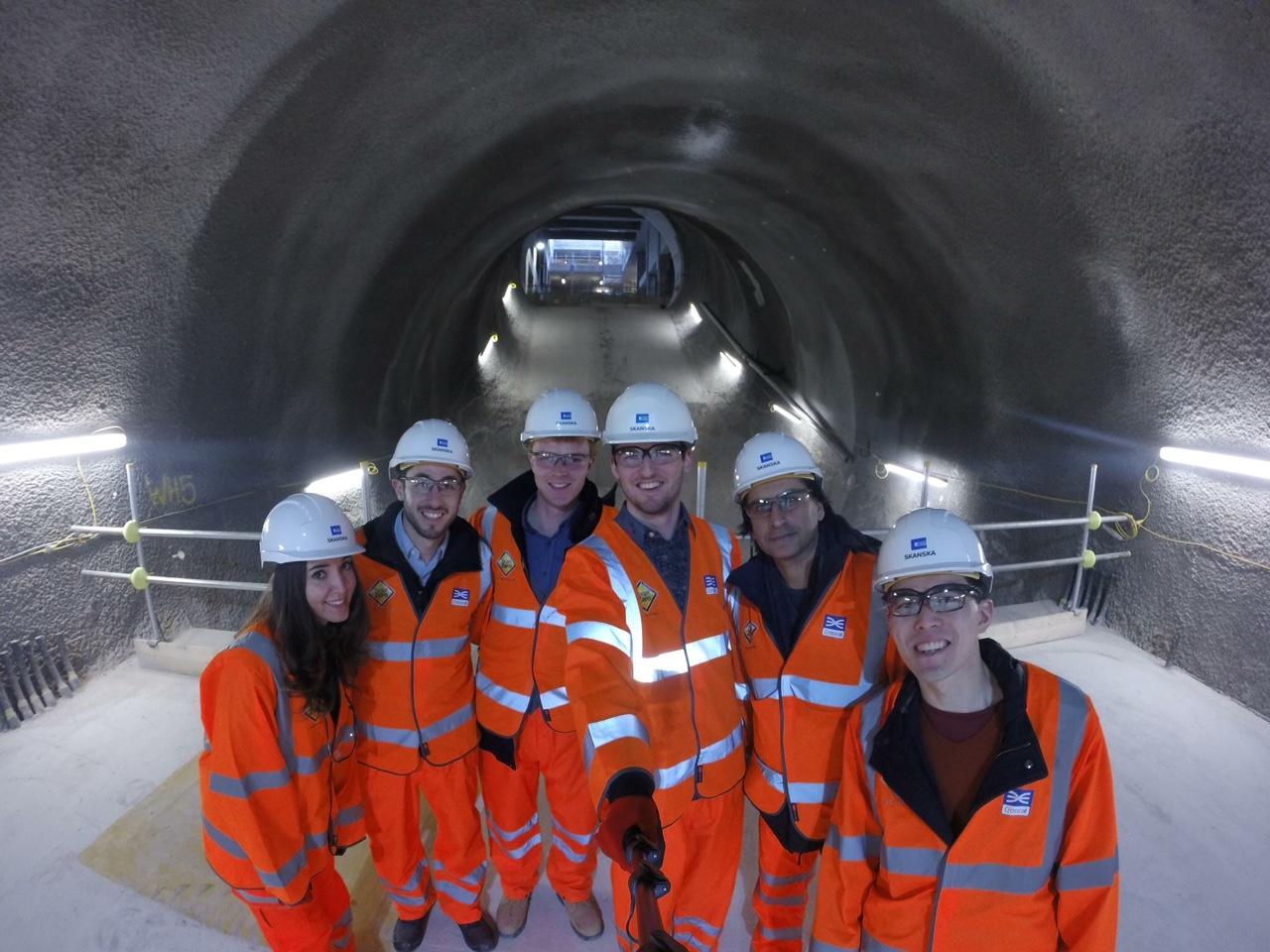 Photo Credit: Alejandro Rivera Rivera ESD MPhil Students visit to Crossrail March 16