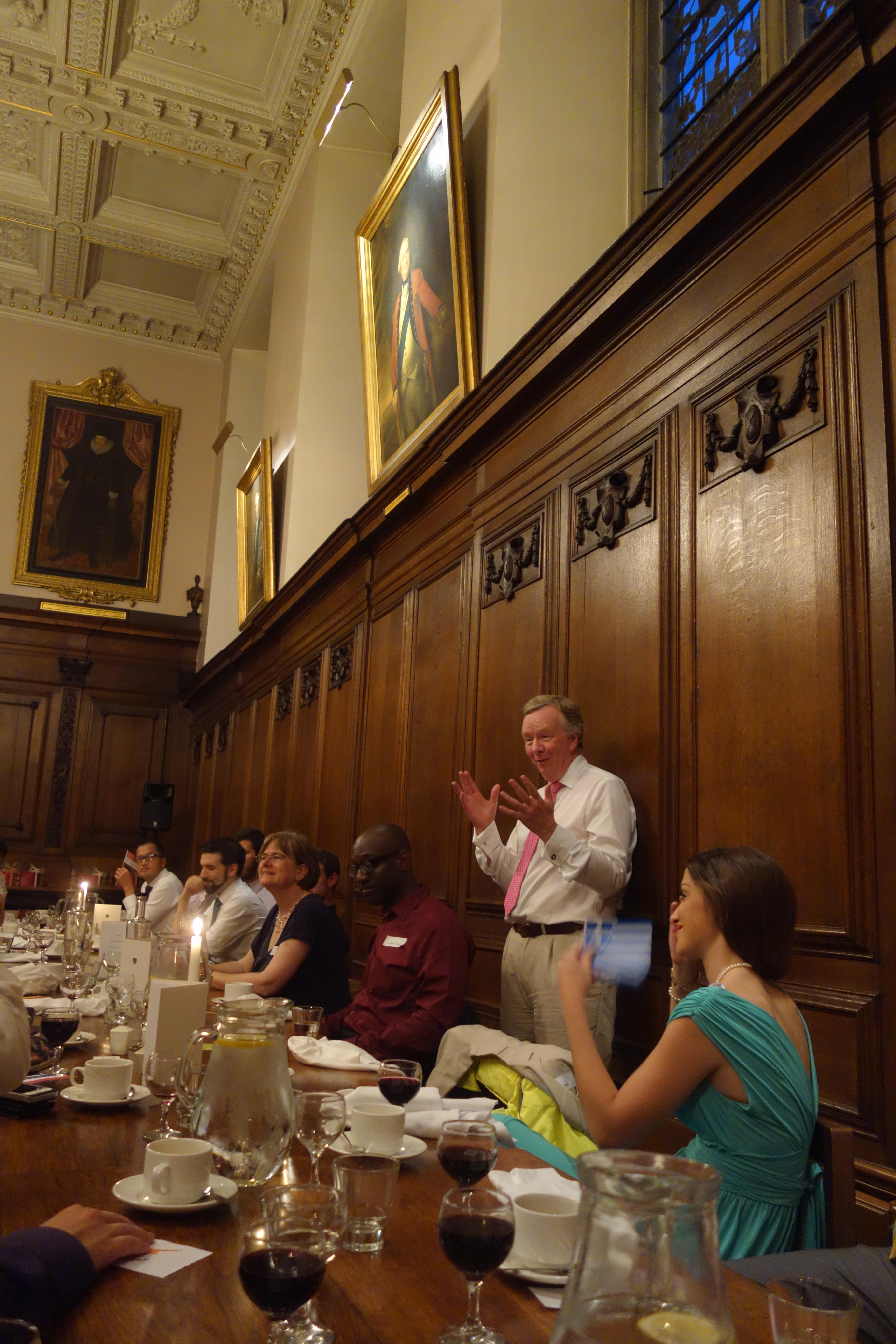 ESD Annual Dinner 16th July 2014 Clare College